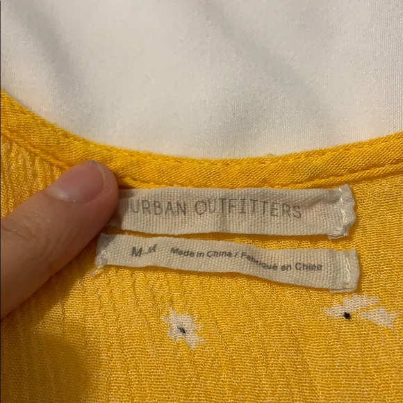 Yellow Floral Romper - Urban Outfitters - Medium - Picture 3 of 3